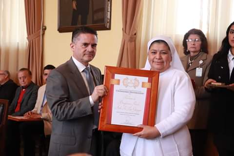 Entrega de reconocimiento